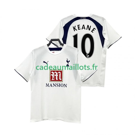 Tottenham Hotspur Maillot avec flocage Keane 10 Rétro Domicile 2006 2007 ,Homme MC