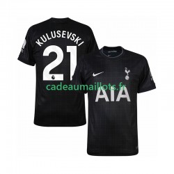 Tottenham Hotspur Maillot avec flocage Kulusevski 21 Extérieur 2025-2026 ,Homme MC