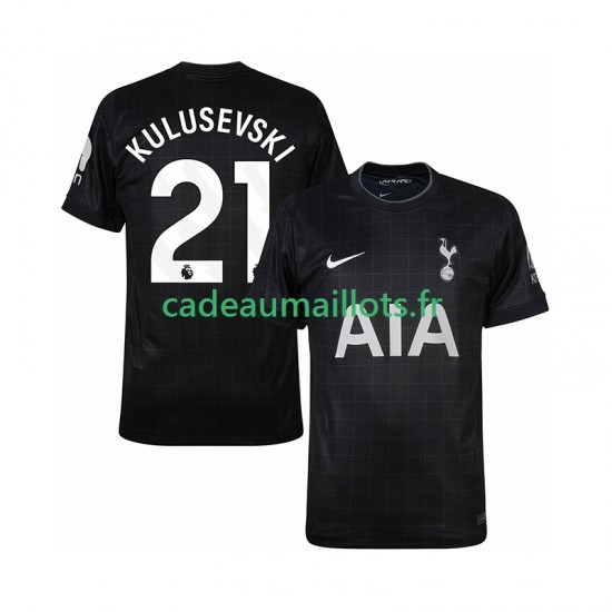 Tottenham Hotspur Maillot avec flocage Kulusevski 21 Extérieur 2025-2026 ,Homme MC