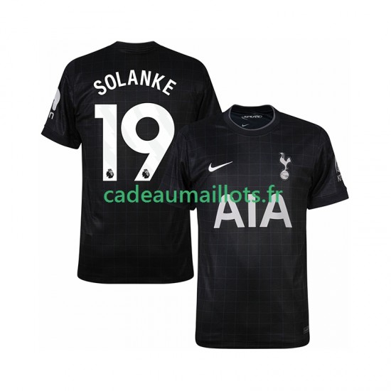 Tottenham Hotspur Maillot avec flocage Solanke 19 Extérieur 2025-2026 ,Homme MC