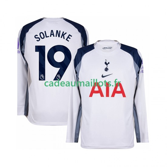 Tottenham Hotspur Maillot avec flocage Solanke 19 Domicile 2025-2026 ,Homme ML
