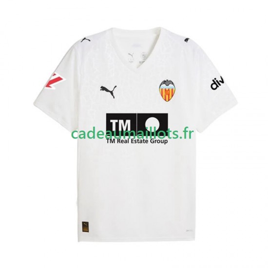 Valence CF Maillot avec flocage Domicile 2025-2026 ,Homme MC
