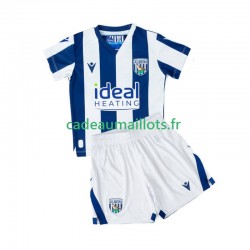 West Bromwich Albion Maillot avec flocage Domicile 2025-2026 ,Tenue Enfant MC