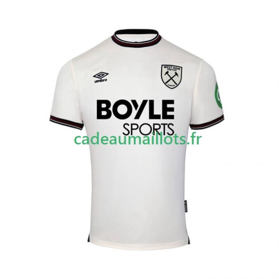 West Ham United Maillot avec flocage Extérieur 2025-2026 ,Homme MC