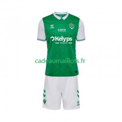 Maillot avec flocage AS Saint-Etienne Domicile 2025-2026 ,Tenue Enfant MC