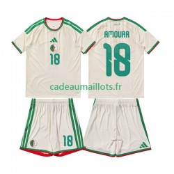 Algérie Maillot avec flocage Mohamed Amoura 18 Domicile 2026 ,Tenue Enfant MC