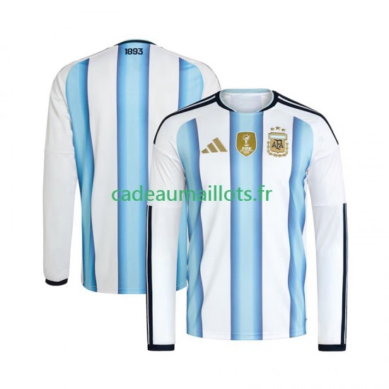 Argentine Maillot avec flocage Domicile Coupe du Monde 2026 ,Homme ML