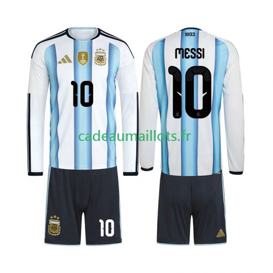 Argentine Maillot avec flocage Lionel Messi 10 Domicile Coupe du Monde 2026 ,Tenue Enfant ML Argentine Maillot avec flocage Lionel Messi 10 Domicile Coupe du Monde 2026 ,Tenue Enfant ML