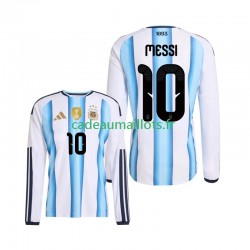 Argentine Maillot avec flocage Lionel Messi 10 Domicile Coupe du Monde 2026 ,Homme ML