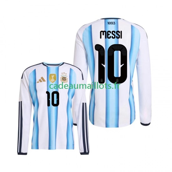 Argentine Maillot avec flocage Lionel Messi 10 Domicile Coupe du Monde 2026 ,Homme ML