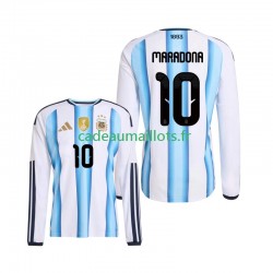 Argentine Maillot avec flocage Maradona 10 Domicile Coupe du Monde 2026 ,Homme ML Argentine Maillot avec flocage Maradona 10 Domicile Coupe du Monde 2026 ,Homme ML