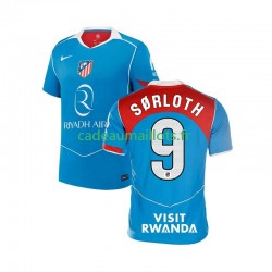 Atlético Madrid Maillot avec flocage Alexander Sorloth 9 3ème 2025-2026 ,Homme MC