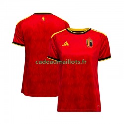 Belgique Maillot avec flocage Domicile Coupe du Monde 2026 ,Femme MC
