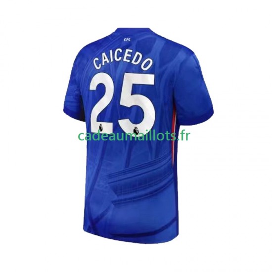 Chelsea Maillot avec flocage Moises Caicedo 25 Domicile 2025-2026 ,Homme MC