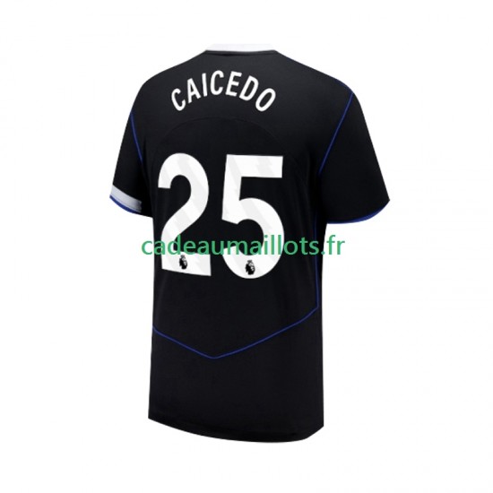 Chelsea Maillot avec flocage Moises Caicedo 25 3ème 2025-2026 ,Homme MC