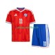 Chili Maillot avec flocage Lucas Cepeda 11 Domicile 2026 ,Tenue Enfant MC