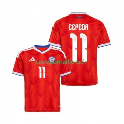 Chili Maillot avec flocage Lucas Cepeda 11 Domicile 2026 ,Homme MC