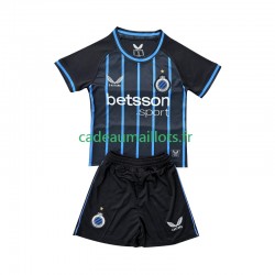Club Brugge Maillot avec flocage Domicile 2025-2026 ,Tenue Enfant MC