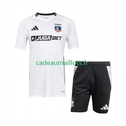Colo-Colo Maillot avec flocage Domicile 2025-2026 ,Tenue Enfant MC