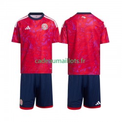 Costa Rica Maillot avec flocage Domicile 2026 ,Tenue Enfant MC