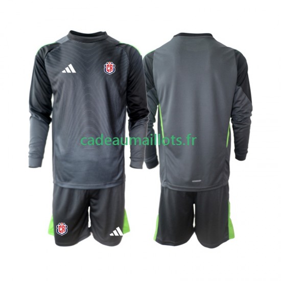 Costa Rica Maillot avec flocage Gardien Extérieur 2025 ,Tenue Enfant ML