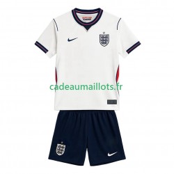Angleterre Maillot avec flocage Domicile Coupe du Monde 2026 ,Tenue Enfant MC