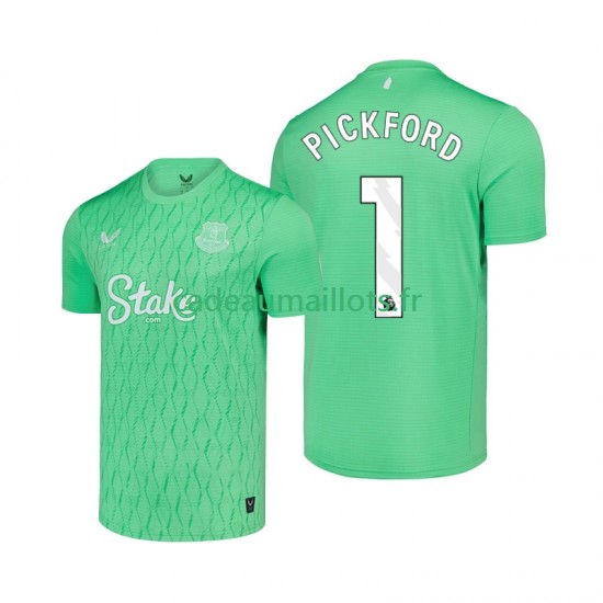 Everton Maillot avec flocage Pickford 1 Gardien Domicile 2025-2026 ,Homme MC