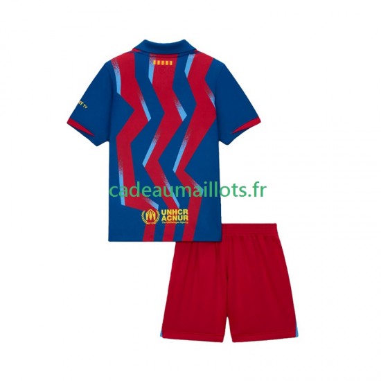FC Barcelone Maillot avec flocage 4ème 2025-2026 ,Tenue Enfant MC