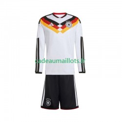 Allemagne Maillot avec flocage Domicile Coupe du Monde 2026 ,Tenue Enfant ML