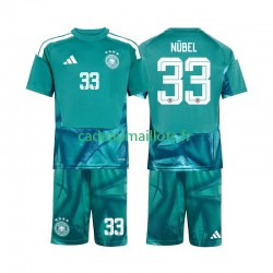 Allemagne Maillot avec flocage Alexander Nubel 33 Gardien Domicile Coupe du Monde 2026 ,Tenue Enfant MC