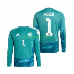 Allemagne Maillot avec flocage Manuel Neuer 1 Gardien Domicile Coupe du Monde 2026 ,Homme ML