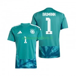 Allemagne Maillot avec flocage Oliver Baumann 1 Gardien Domicile Coupe du Monde 2026 ,Homme MC