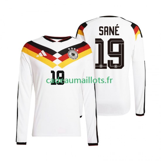 Allemagne Maillot avec flocage Leroy Sane 19 Domicile Coupe du Monde 2026 ,Homme ML