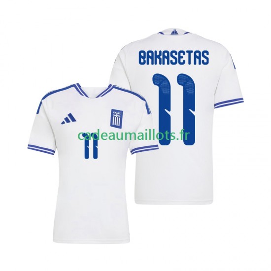 Grèce Maillot avec flocage Anastasios Bakasetas 11 Domicile 2026 ,Homme MC
