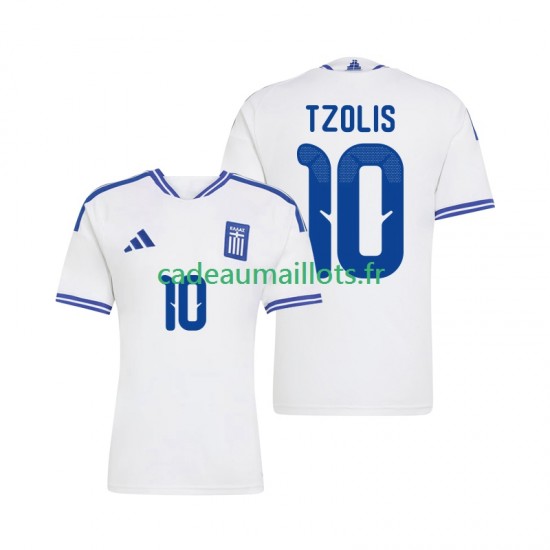 Grèce Maillot avec flocage Christos Tzolis 10 Domicile 2026 ,Homme MC