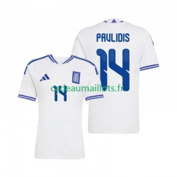 Grèce Maillot avec flocage Vangelis Pavlidis 14 Domicile 2026 ,Homme MC
