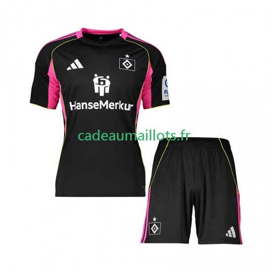 Hamburger SV Maillot avec flocage 3ème 2025-2026 ,Tenue Enfant MC