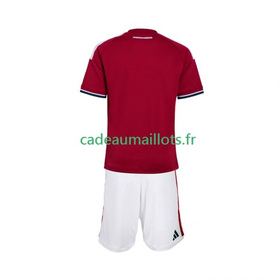 Hongrie Maillot avec flocage Domicile Coupe du Monde 2026 ,Tenue Enfant MC