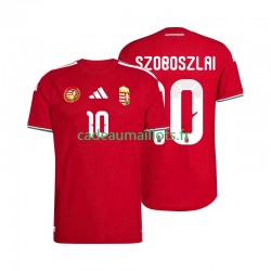 Hongrie Maillot avec flocage Szoboszlai 10 Domicile Coupe du Monde 2026 ,Homme MC