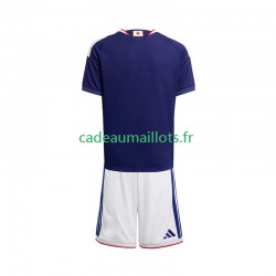 Japon Maillot avec flocage Domicile Coupe du Monde 2026 ,Tenue Enfant MC