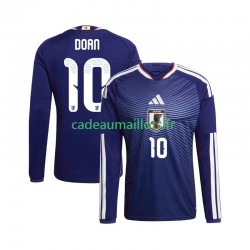 Japon Maillot avec flocage Ritsu Doan 10 Domicile Coupe du Monde 2026 ,Homme ML