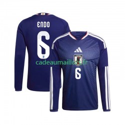 Japon Maillot avec flocage Wataru Endo 6 Domicile Coupe du Monde 2026 ,Homme ML