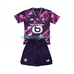 OSC Lille Maillot avec flocage 4ème 2025-2026 ,Tenue Enfant MC