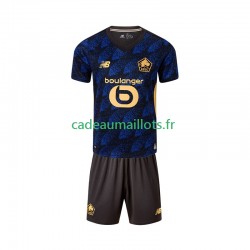 OSC Lille Maillot avec flocage 3ème 2025-2026 ,Tenue Enfant MC