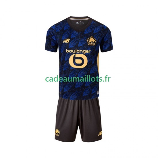 OSC Lille Maillot avec flocage 3ème 2025-2026 ,Tenue Enfant MC