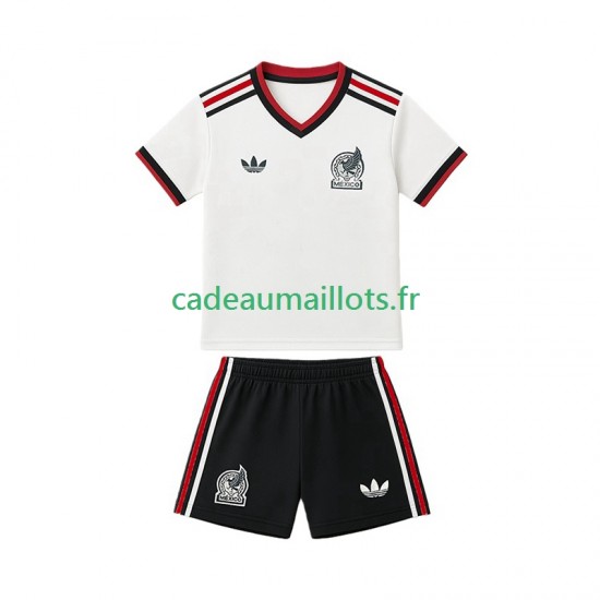 Mexique Maillot avec flocage Extérieur Coupe du Monde 2026 ,Tenue Enfant MC Mexique Maillot avec flocage Extérieur Coupe du Monde 2026 ,Tenue Enfant MC