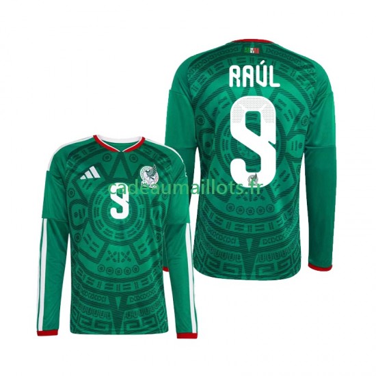 Mexique Maillot avec flocage Raul Jimenez 9 Domicile Coupe du Monde 2026 ,Homme ML