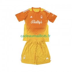 Nottingham Forest Maillot avec flocage Gardien 3ème 2025-2026 ,Tenue Enfant MC