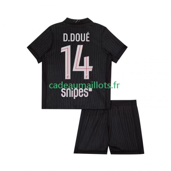 Paris Saint-Germain Maillot avec flocage Desire Doue 14 4ème 2025-2026 ,Tenue Enfant MC Paris Saint-Germain Maillot avec flocage Desire Doue 14 4ème 2025-2026 ,Tenue Enfant MC