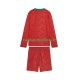 Portugal Maillot avec flocage Domicile Coupe du Monde 2026 ,Tenue Enfant ML